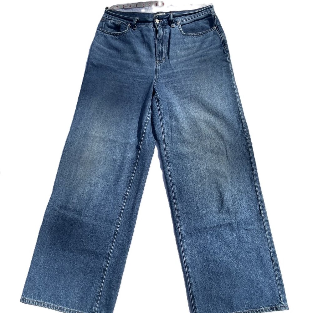 Madewell Low-Slung Baggy SuperWide-Leg Jeans - Size 29